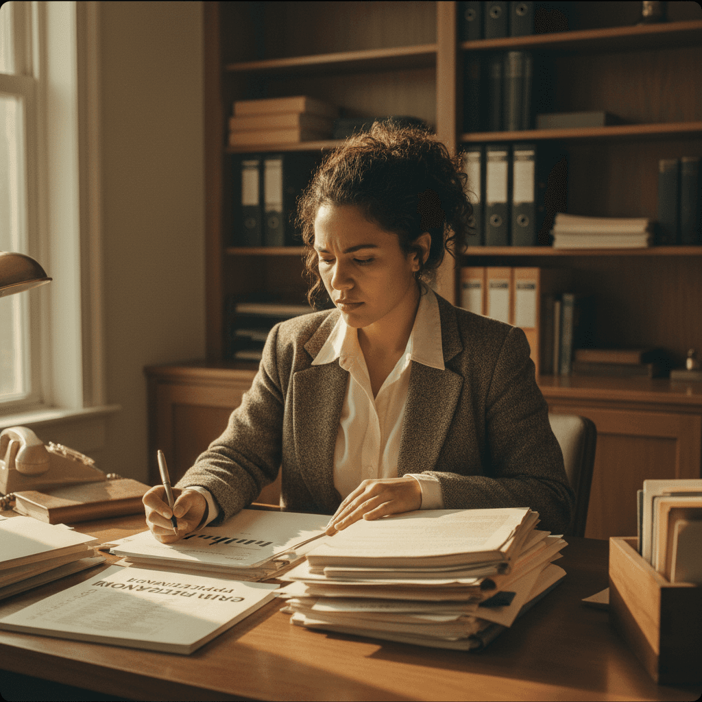 Grant writing professional at work